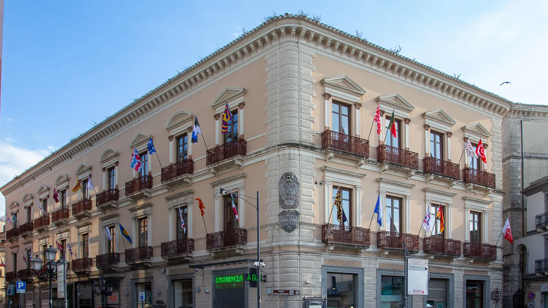 Palazzo della Camera di Commercio (già Grimaldi-Montuori): dove nacque Catanzaro
