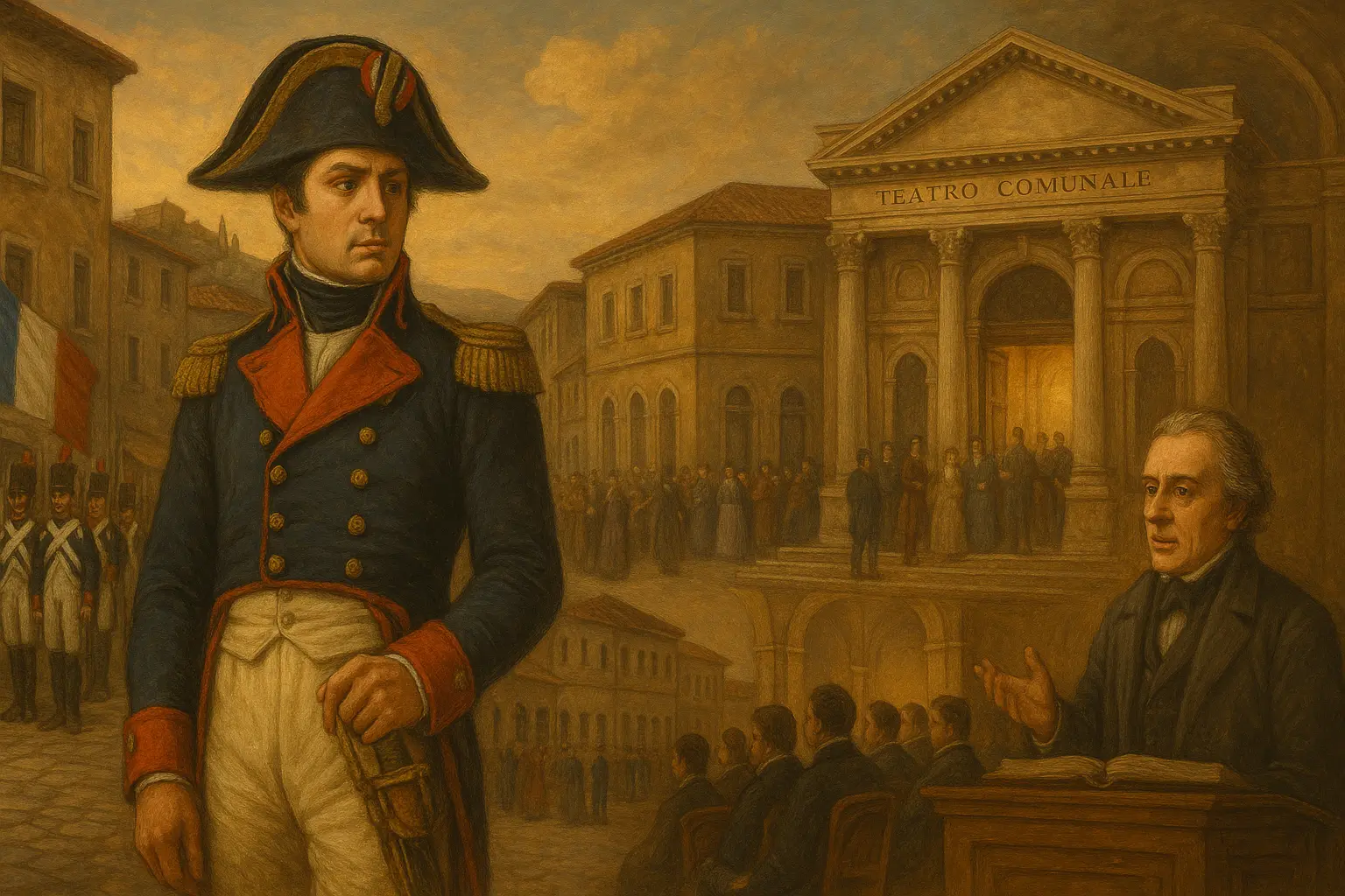 Il breve periodo napoleonico: rivoluzione e ritorno dei Borboni