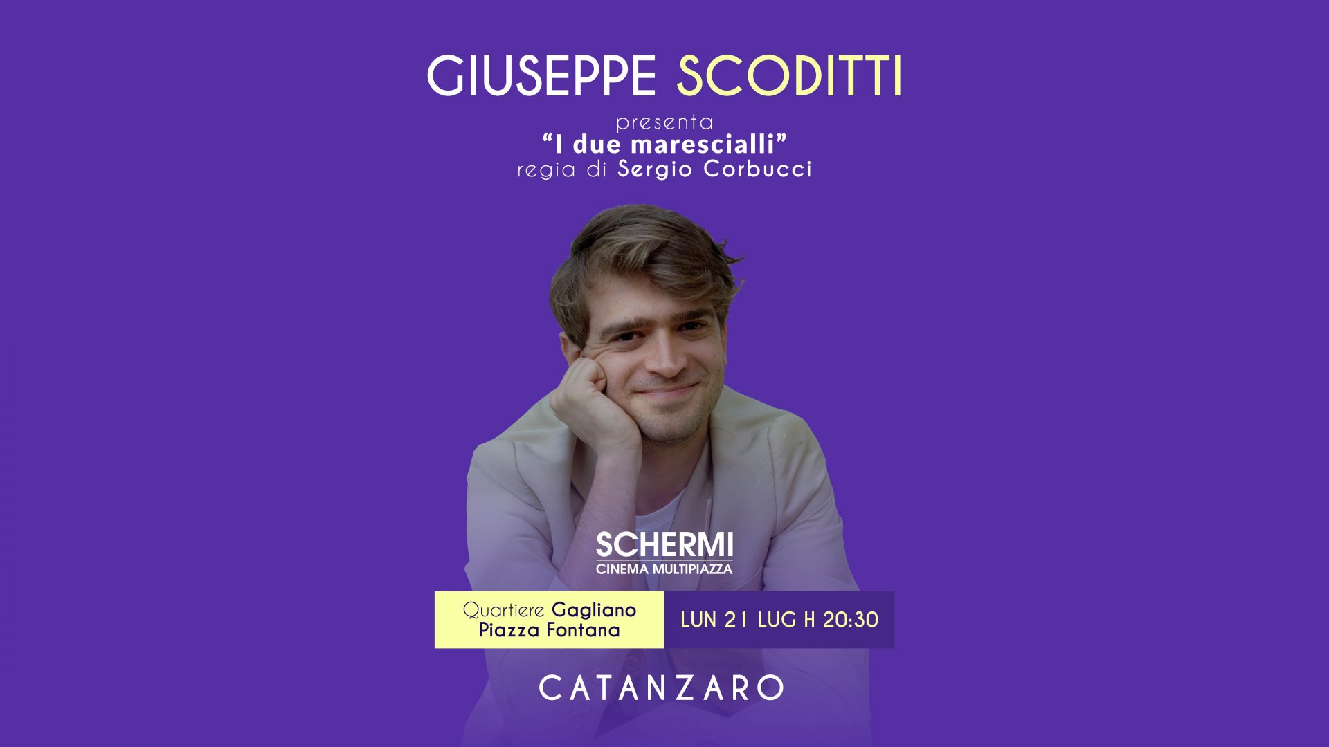 Immagine dell'evento Schermi Cinema Multipiazza (Gagliano)