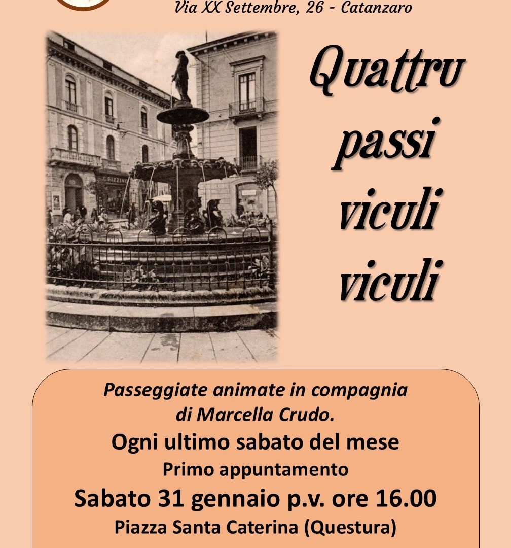 Immagine dell'evento “Quattru passi viculi viculi”
