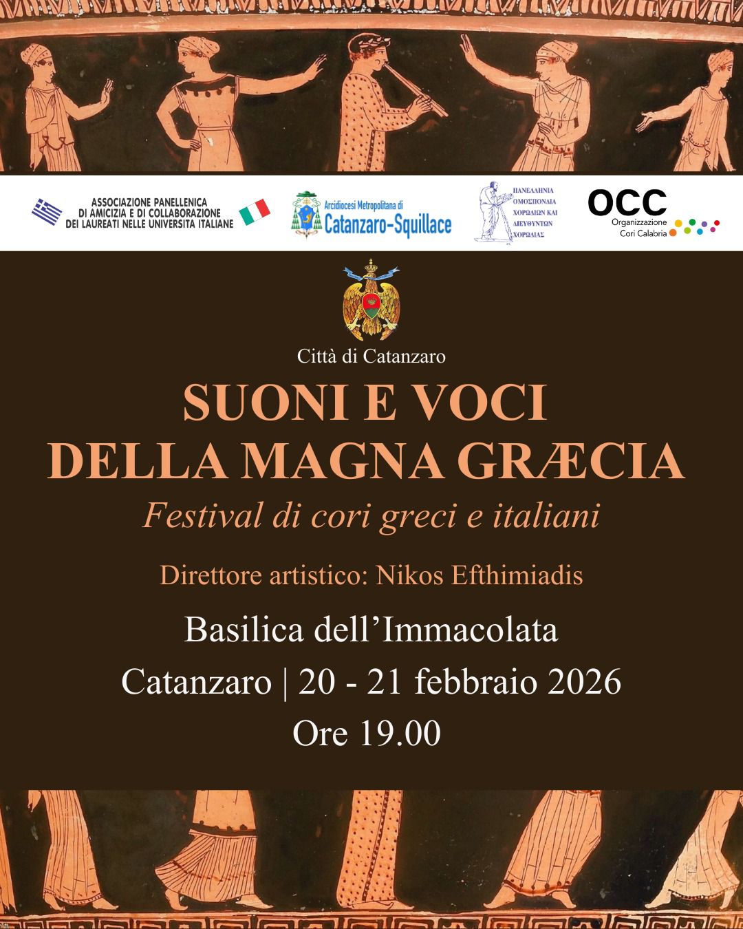 Immagine dell'evento: Suoni e voci della Magna Graecia – Festival di cori greci e italiani