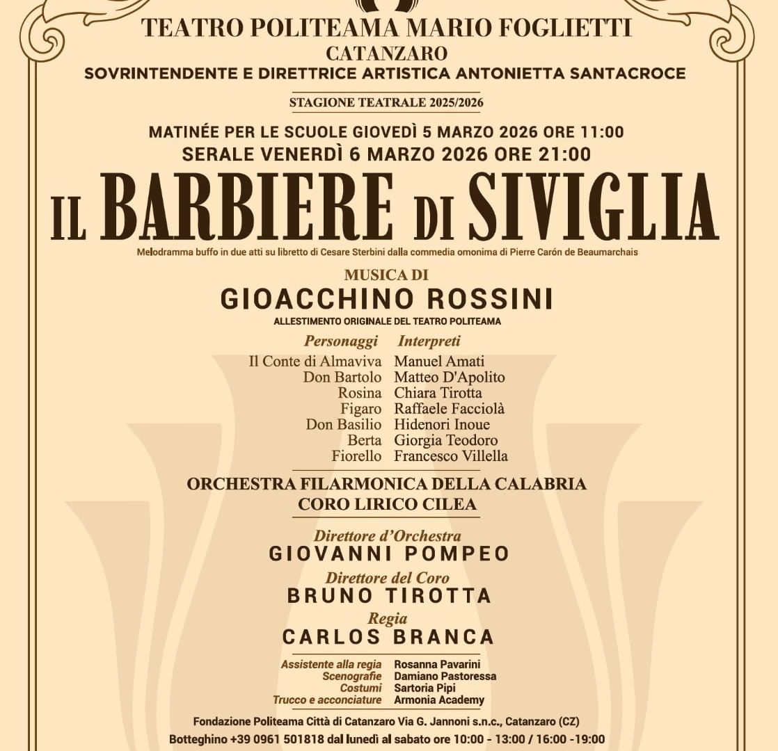 Immagine dell'evento Il Barbiere di Siviglia