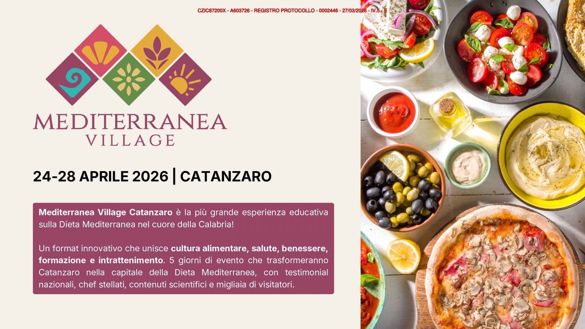 Immagine dell'evento Mediterranea Village 2026