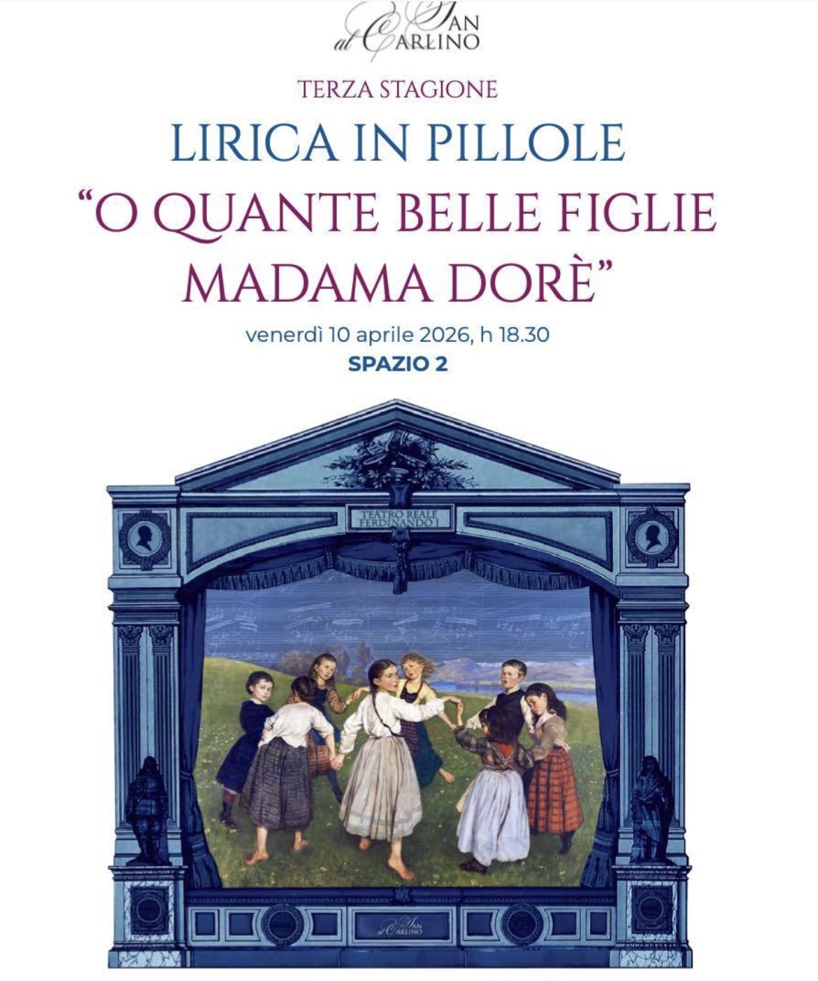 Lirica in Pillole – “O quante belle figlie Madama Dorè”