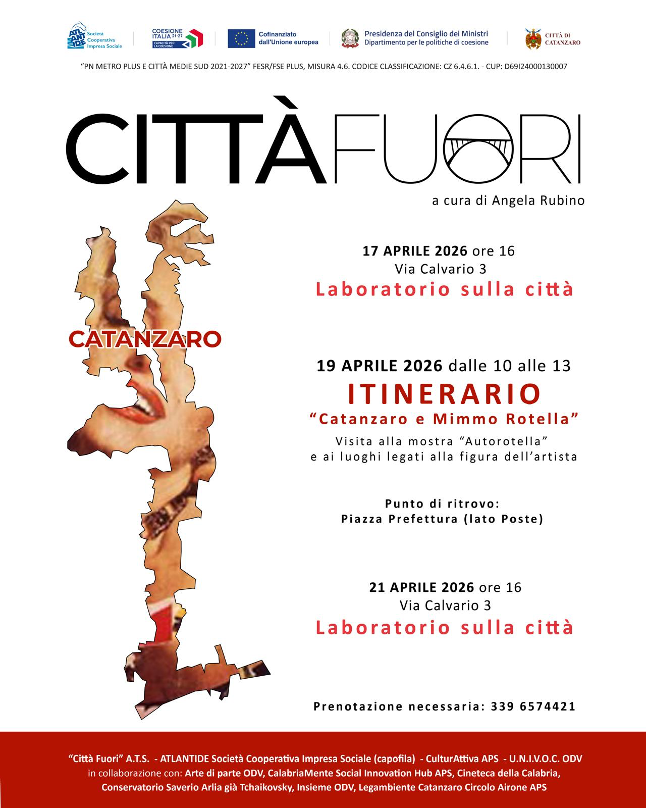 Città Fuori – Catanzaro e Mimmo Rotella