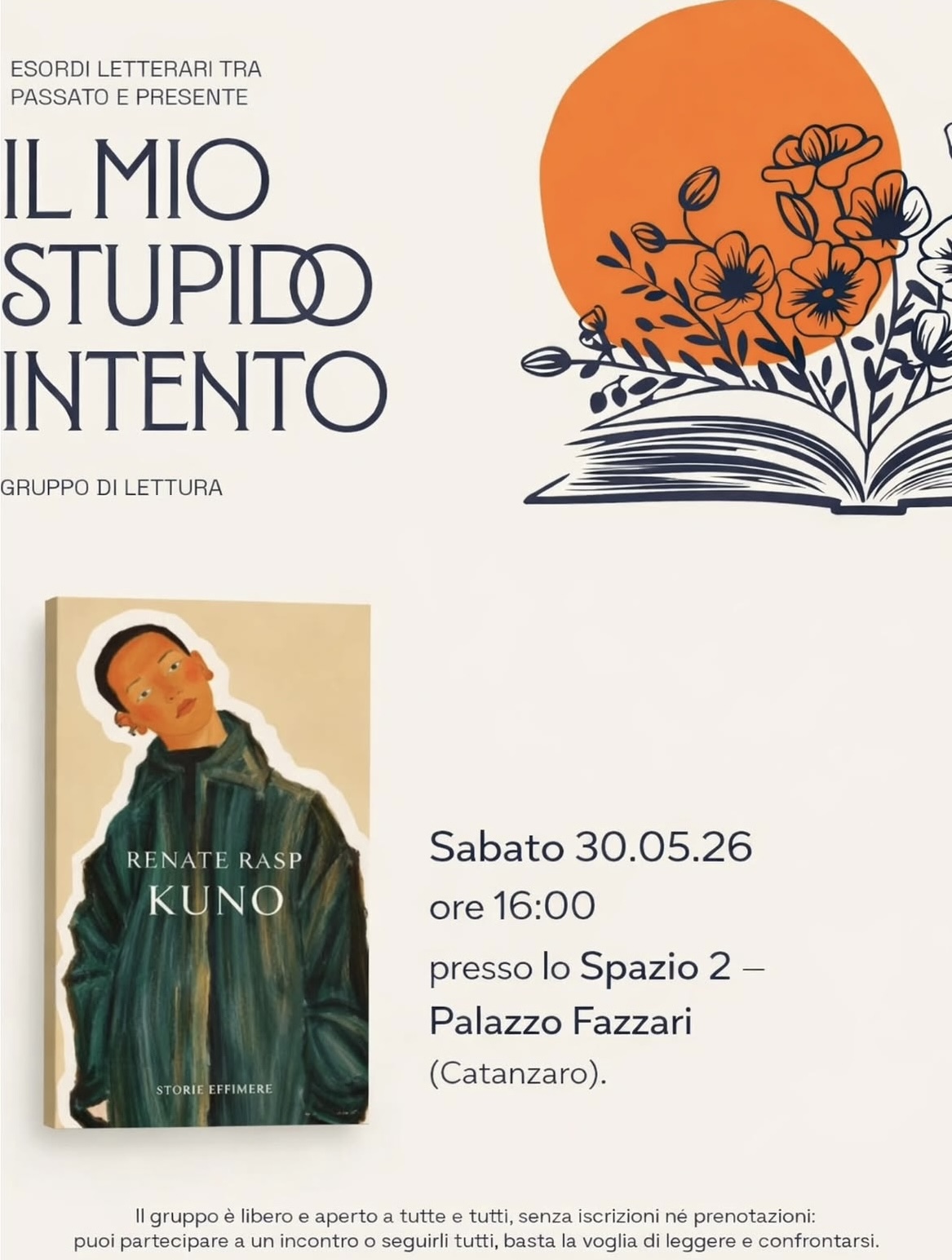 Gruppo di Lettura “Il mio stupido intento”: alla scoperta di Kuno di Renate Rasp
