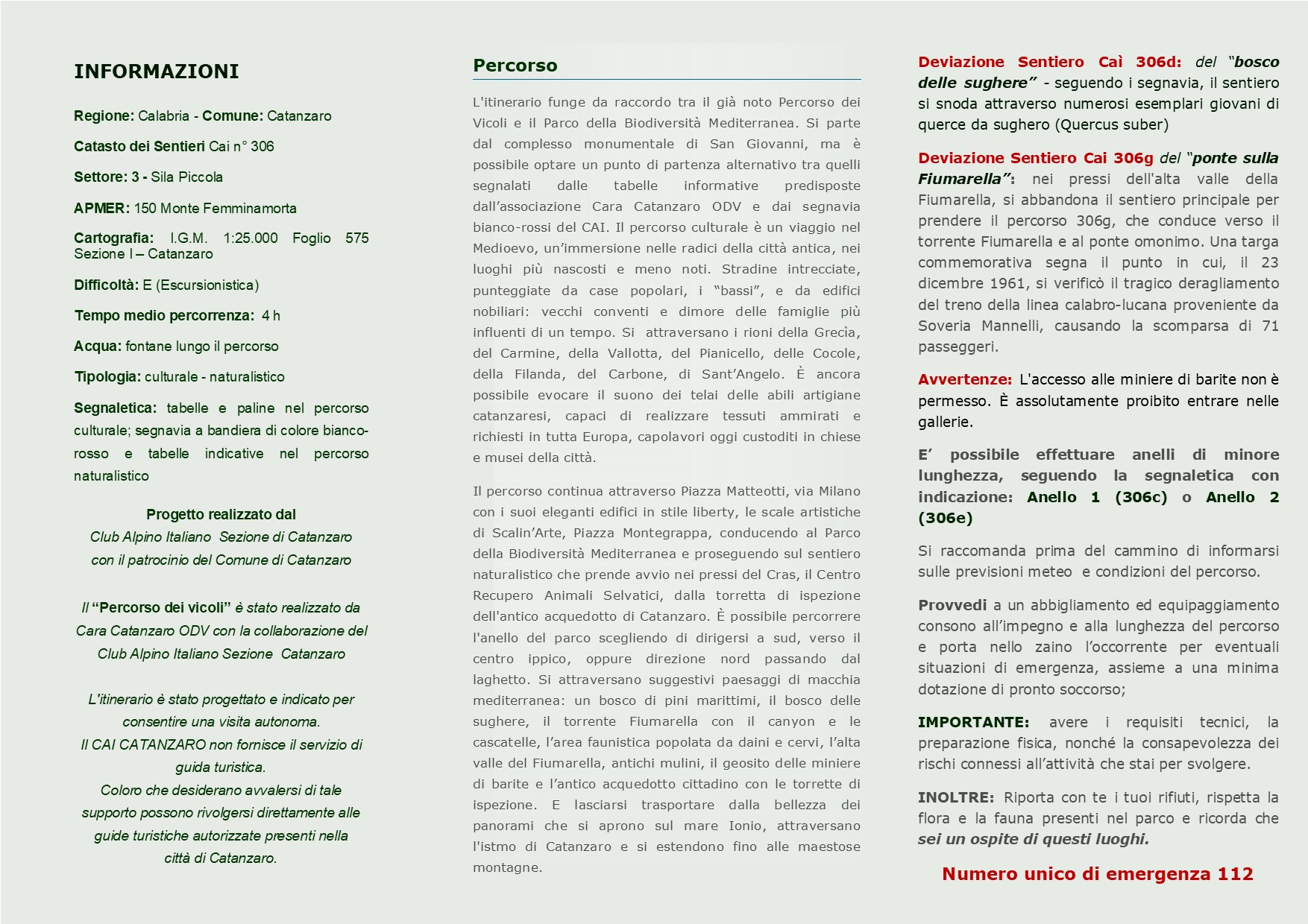 Trekking Culturale Naturalistico della città di Cayanzaro
