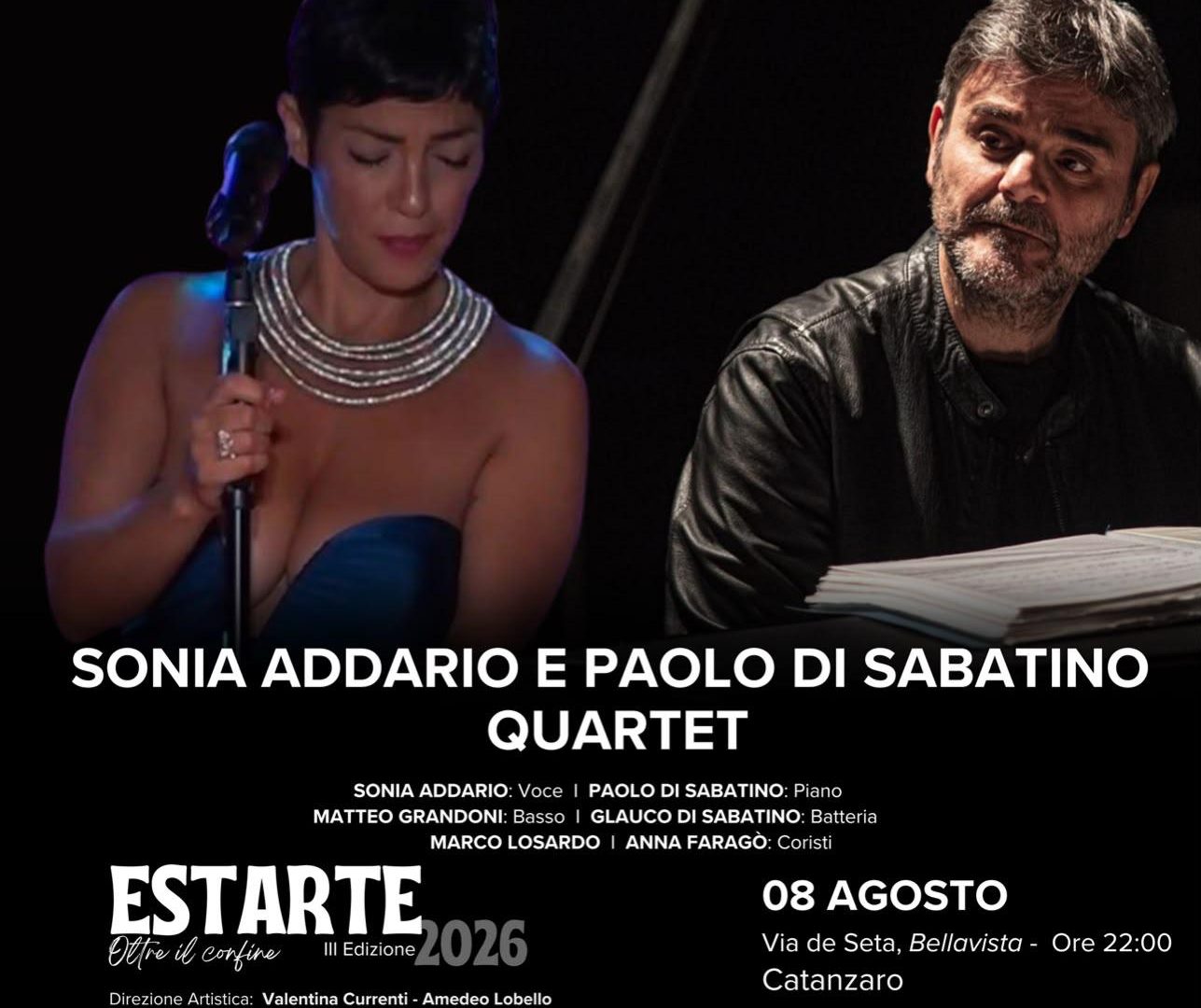 Immagine dell'evento SONIA ADDARIO E PAOLO DI SABATINO QUARTET
