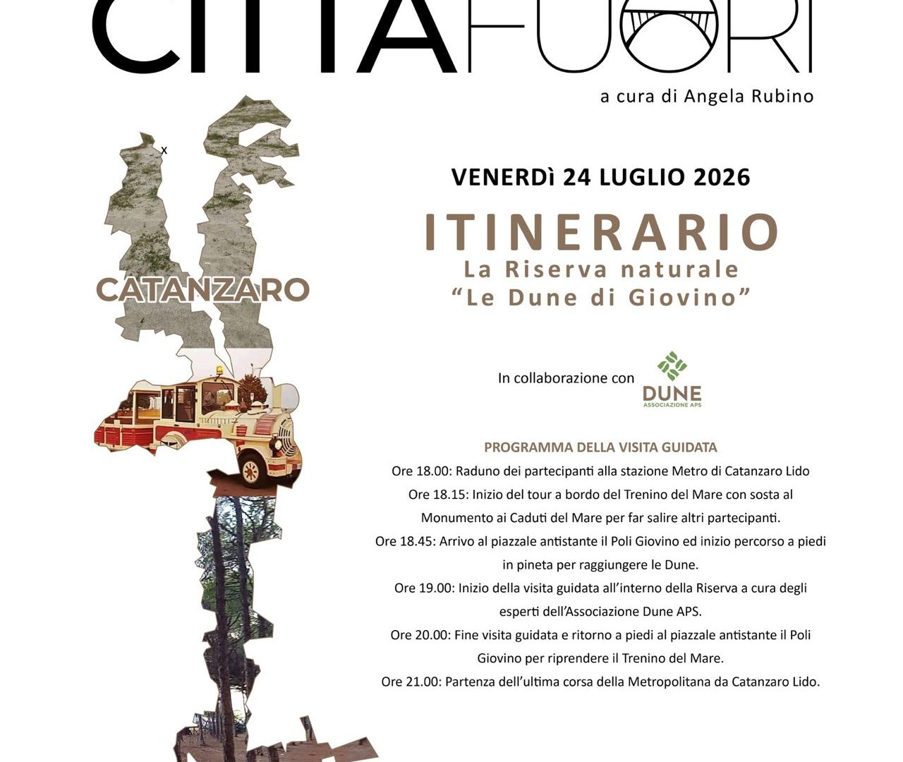 Immagine dell'evento CITTÀFUORI – La riserva naturale “Le Dune di Giovino”