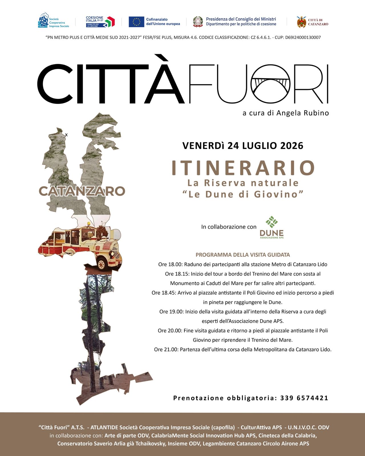 CITTÀFUORI – La riserva naturale “Le Dune di Giovino”