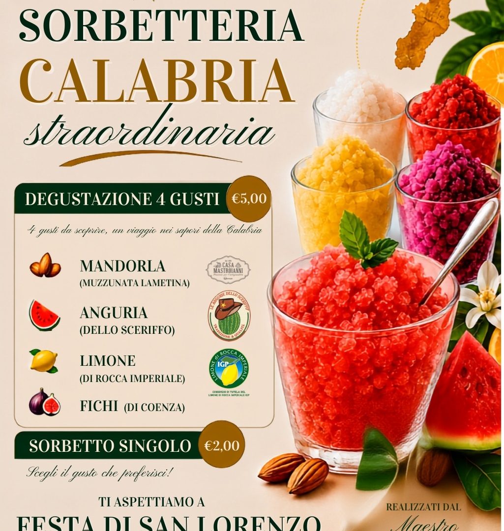 Immagine dell'evento SORBETTERIA CALABRIA STRAORDINARIA
