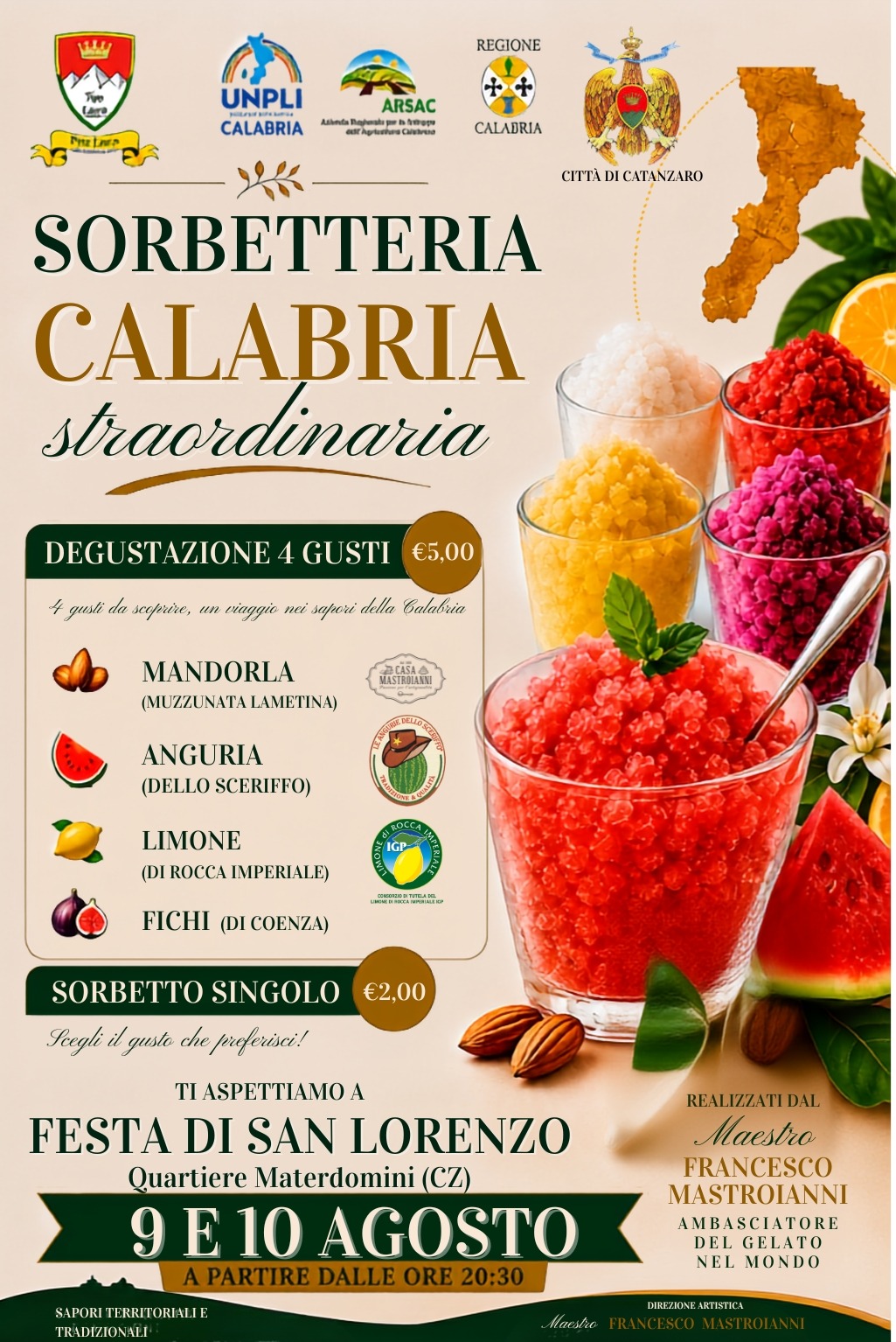 SORBETTERIA CALABRIA STRAORDINARIA