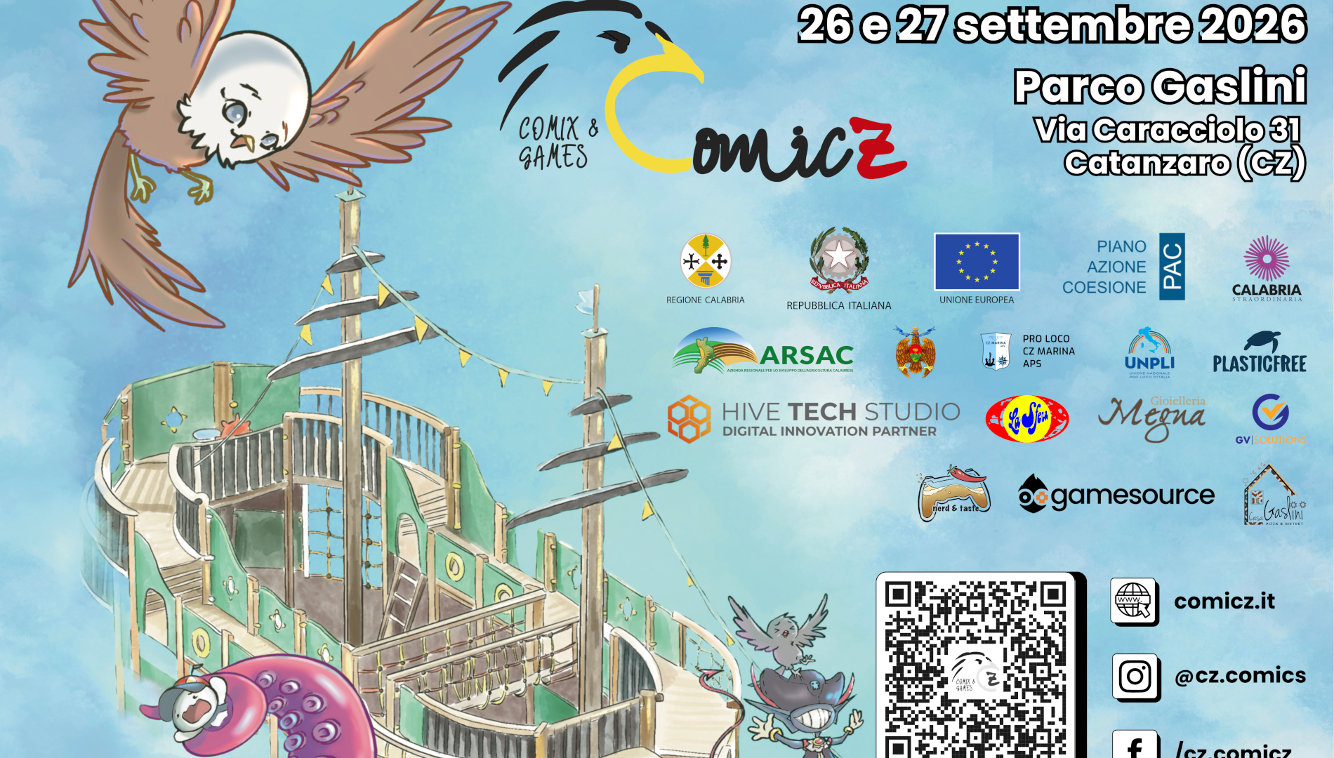 Immagine dell'evento ComiCZ – Catanzaro Comics & Games