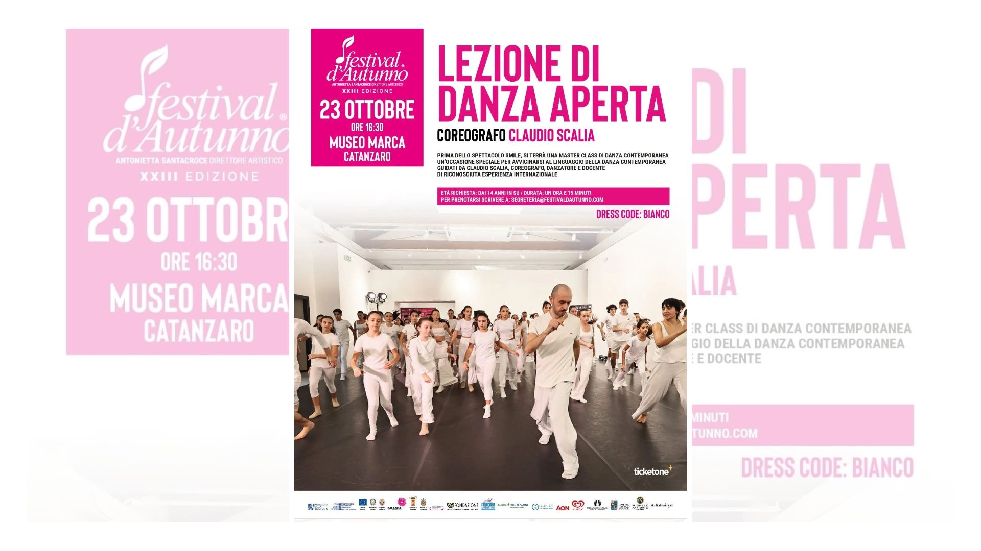 FESTIVAL D’AUTUNNO – LEZIONE DI DANZA APERTA