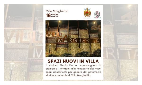 Immagine dell'evento: SPAZI NUOVI IN VILLA